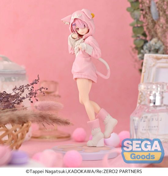 Re:Zero Starting Life in Another World Luminasta Ram (Fluffy Pack Ver.) Figure