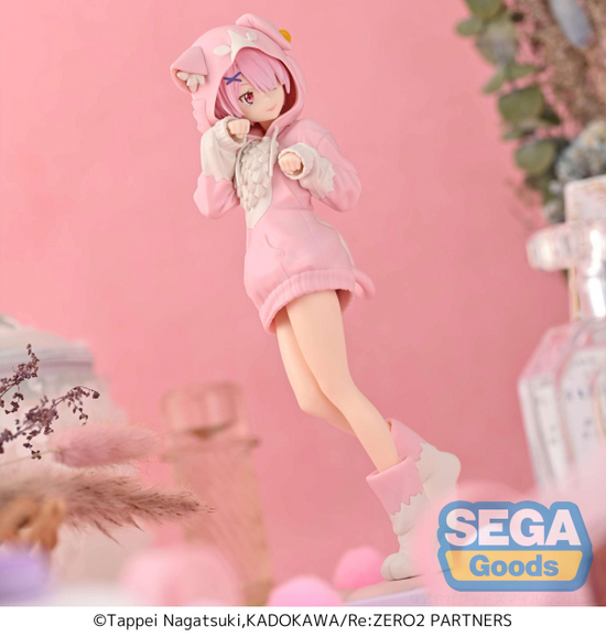 Re:Zero Starting Life in Another World Luminasta Ram (Fluffy Pack Ver.) Figure