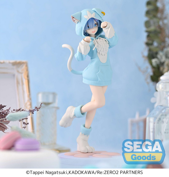 Re:Zero Starting Life in Another World Luminasta Rem (Fluffy Pack Ver.) Figure