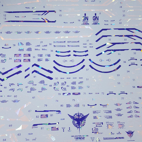 PG Exia (Holo) (Poligonal) (Water Decal)