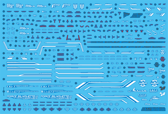 MG Impulse (Water Decal) (Force/Sword/Blast)