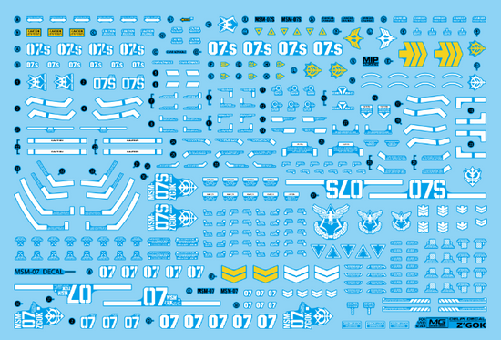 MG Z’Gok (Water Decal)