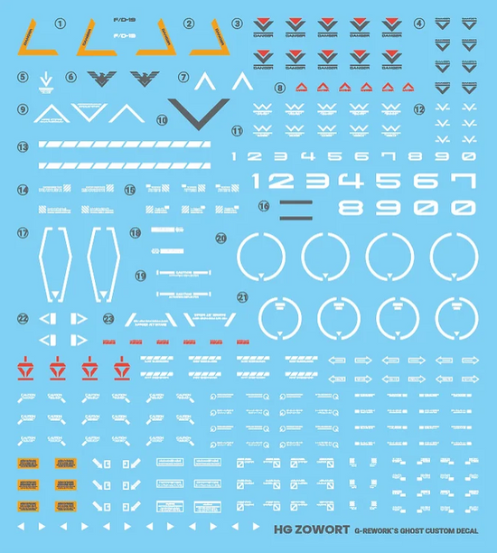 G-REWORK - [HG] [The Witch from Mercury] Zowort (Water Decal)