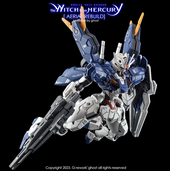 G-REWORK - [HG] [The Witch from Mercury] Aerial Rebuild (Water Decal)