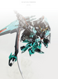 FM 1/100 Forbidden Gundam Water Decal)