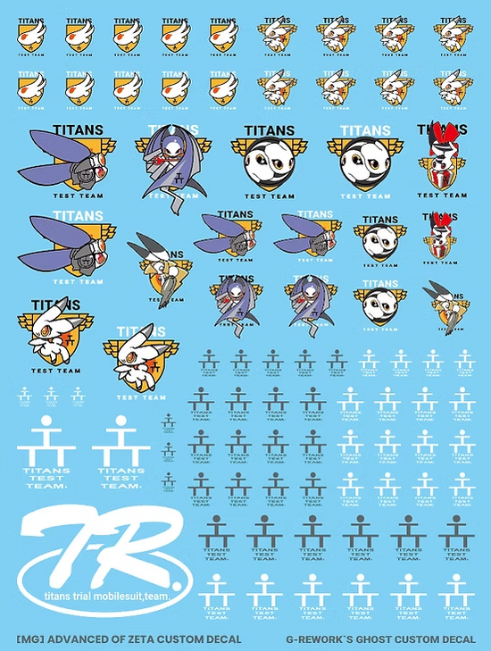 G-REWORK - [MG] A.O.Z. Custom Mark Decal (Water Decal)