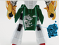 HG Dragon Gundam (Gold Holo) (Water Decal)