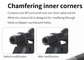 DSPIAE - AT-CT “I-deal” Plastic Chamfering Tool (Multiple Options)