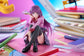 Monogatari Series Hitagi Senjyogahara Desktop Cute Figure
