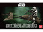 Star Wars Scout Trooper And Speeder Bike 1/12 Model Kit