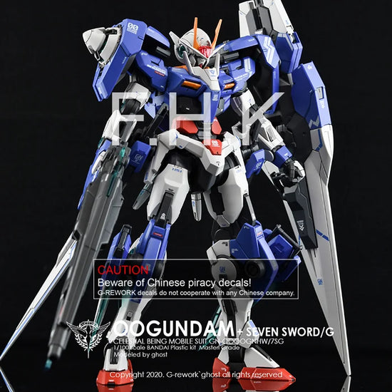 G-REWORK - [MG] OO Seven Sword/G (Water Decal)