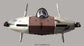 Star Wars A-Wing Starfighter 1/72 Scale Model Kit