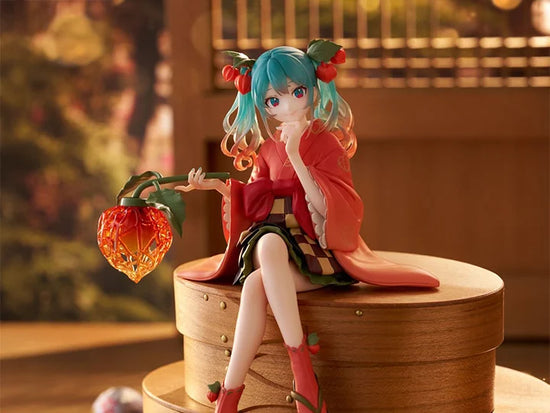 Vocaloid Hatsune Miku Flower Fairy Winter Cherry Noodle Stopper Figure