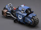 JoyToy WH40K Ultramarines Raider-Pattern Combat Bike (Outriders)