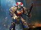 Joytoy Space Marine 2 Ultramarines Relic Secundus Armour with Artificer Bolt Rifle, Chainsword and Bolt Pistol