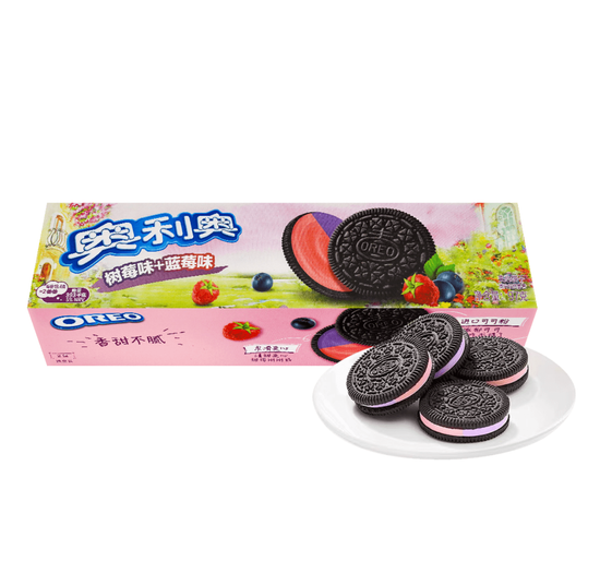 Oreos - Chocolate Sandwich Cookies with Blueberry Raspberry
