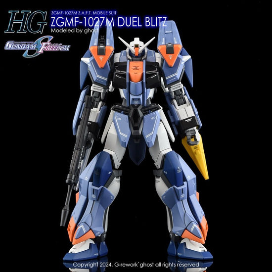 G-REWORK - [HG] ZGMF-1027M Duel Blitz (Water Decal)