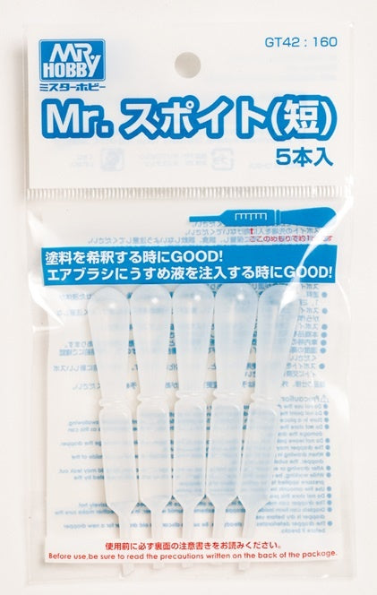 Mr. Hobby -  Mr. Dropper [Short-type] (5pc) GT42