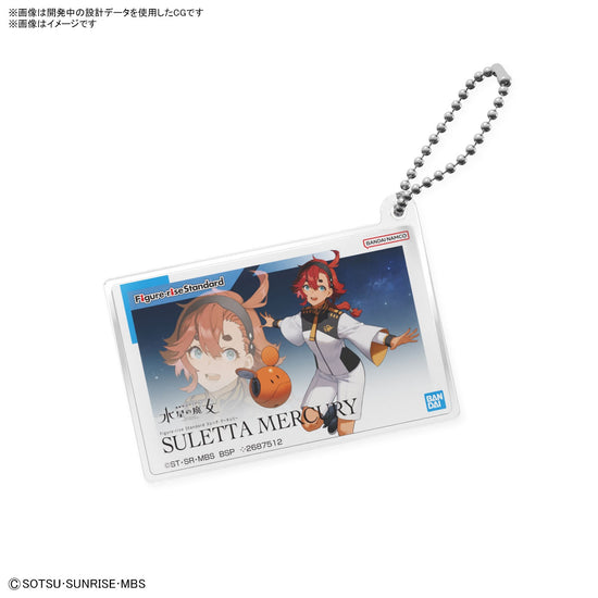 Gunpla Package Art Acrylic Ball Chain Ms Gundam Witch From Mercury