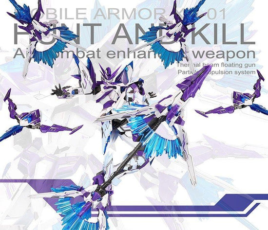 Supernova MG Hunt & Kill Hunting Falcon (Soul Purple Color) 1/100