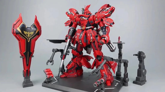 Miao Wu Studio 1/100 Hanger for MG Sazabi Ver.Ka with LED Lights
