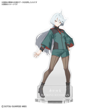 Gunpla Package Art Acrylic Stand (The Witch From Mercury)