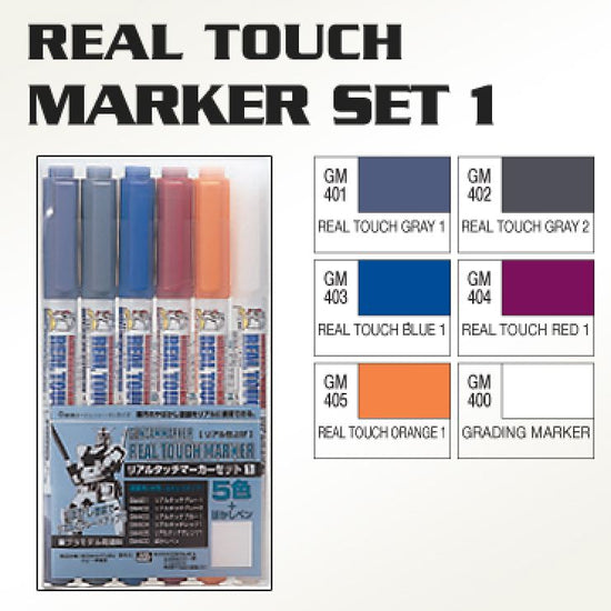 Gundam Marker Set - Real Touch Marker 1