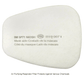 3M 6000 Series Prefilters for Respirator Cartridges (1pc)