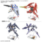 Action Base 6 Clear with The Witch From Mercury Sticker Set Stand (1/144)