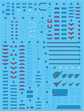 Full Mechanics 1/100 Aerial (Water Decal) (Multiple Options)