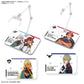 Action Base 6 Clear with The Witch From Mercury Sticker Set Stand (1/144)