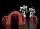 MODEROID HL-98 HERCULES 21 & ASV99 BOXER: ALTERNATE COLOR VER. (MOBILE POLICE PATLABOR)  1/60