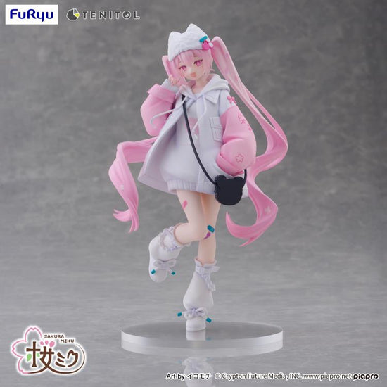 Vocaloid Tenitol Sakura Miku Cool Style (Petit) Figure