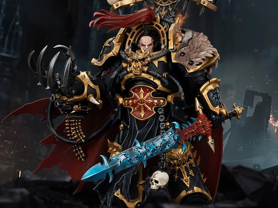 JoyToy Warhammer The Horus Heresy Chaos Space Marines Black Legion Abaddon the Despoiler