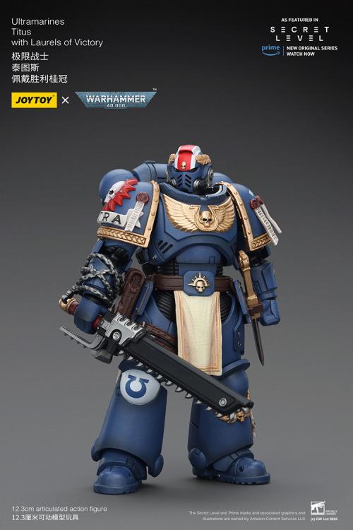 JoyToy WH40K Ultramarines Titus with Laurels of Victory