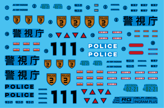 RG Ingram Plus (water Decal)