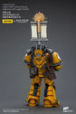 JoyToy WH40K Imperial Fists Legion MkIII Tactical Squad Legionary with Legion Vexilla