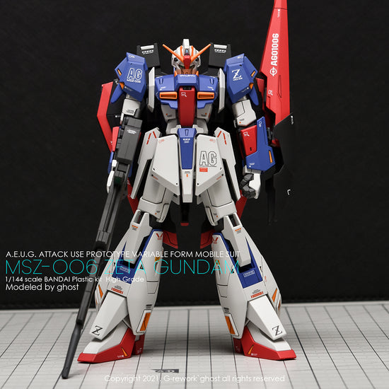 G-REWORK - [HG] Zeta Gundam (Water Decal)