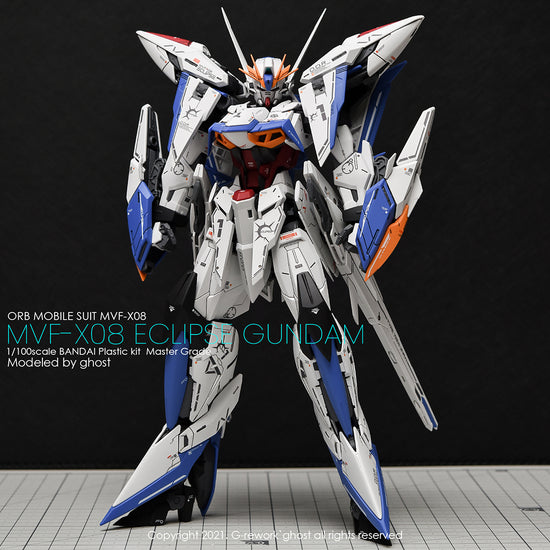 G-REWORK - [MG] Eclipse Gundam (Water Decals)