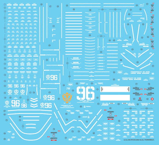 MG Psycho Zaku [Thunderbolt] Ver.Ka (Normal) (Water Decal) (Old Version)