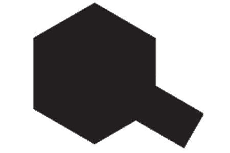 Acrylic Mini X-18 Semi Gloss Black (10ml)