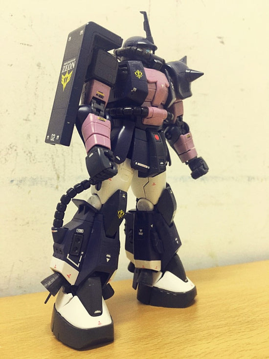 RG Black Tri-Stars (Water Decal)