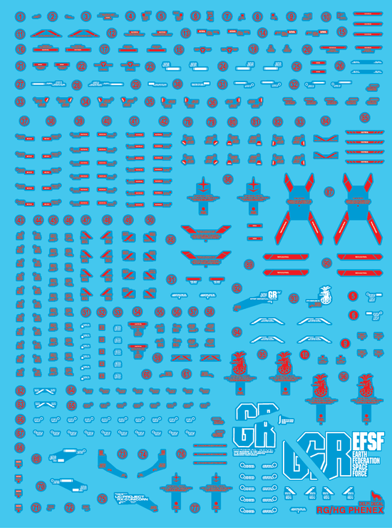 RG/HG Phenex Normal (Manual) (Water Decal)