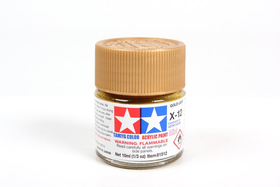 Acrylic Mini X-12 Gold Leaf (10ml)
