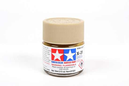 Acrylic Mini X-31 Titanium Gold (10ml)