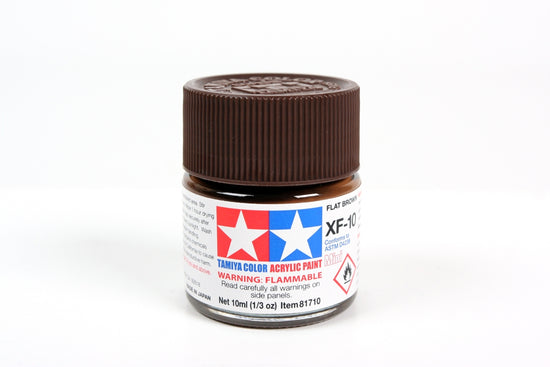 Acrylic Mini XF-10 Flat Brown (10ml)