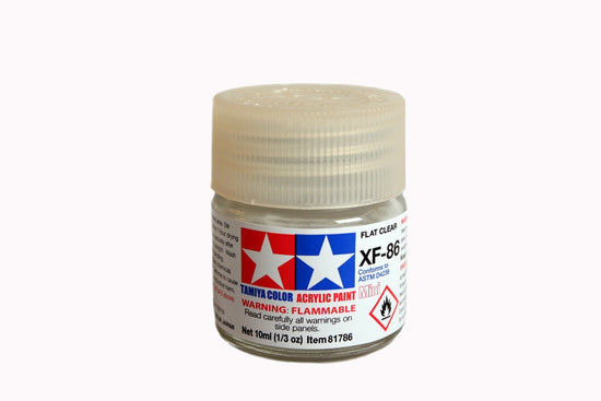 Acrylic Mini XF-86 Flat Clear (10ml)