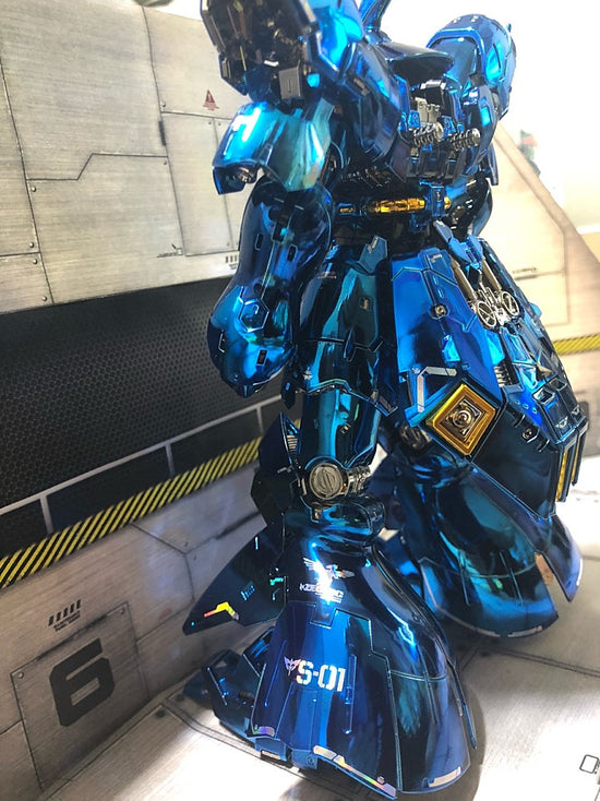 RG Sazabi (Silver) (Holo) (Water Decal)