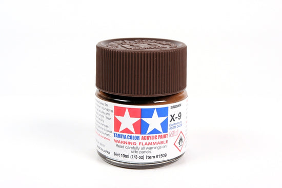 Acrylic Mini X-9 Brown (10ml)