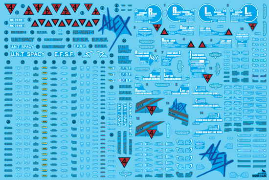 MG NT-1 Alex (Water Decal)